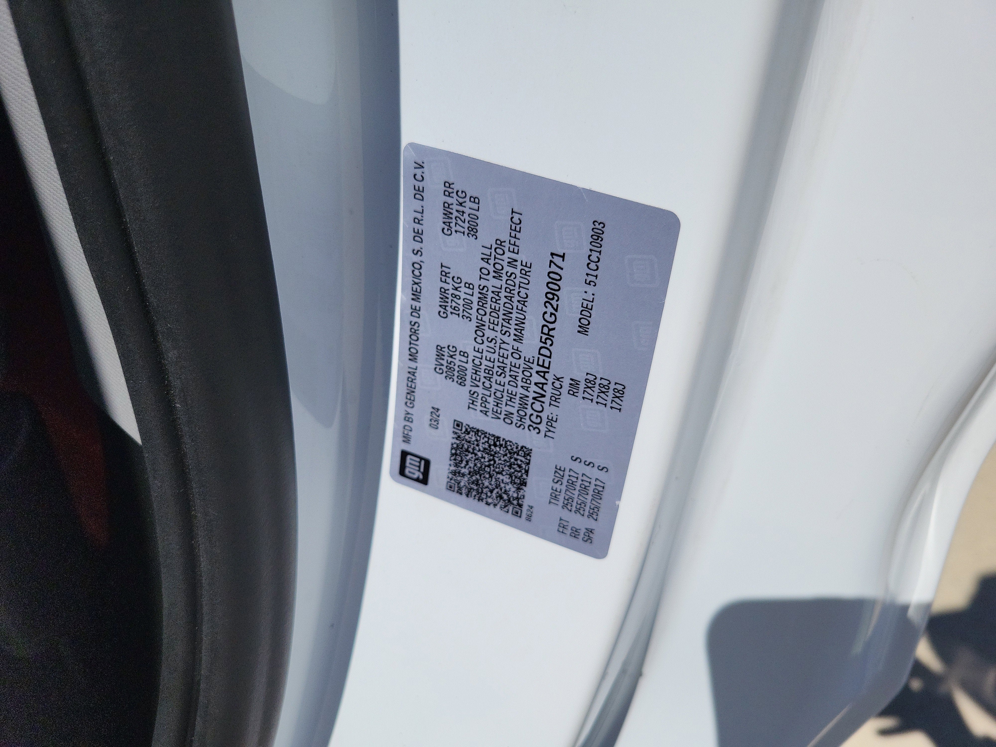 2024 Chevrolet Silverado 1500 WT