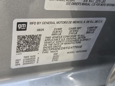 2026 GMC Sierra 1500 SLT
