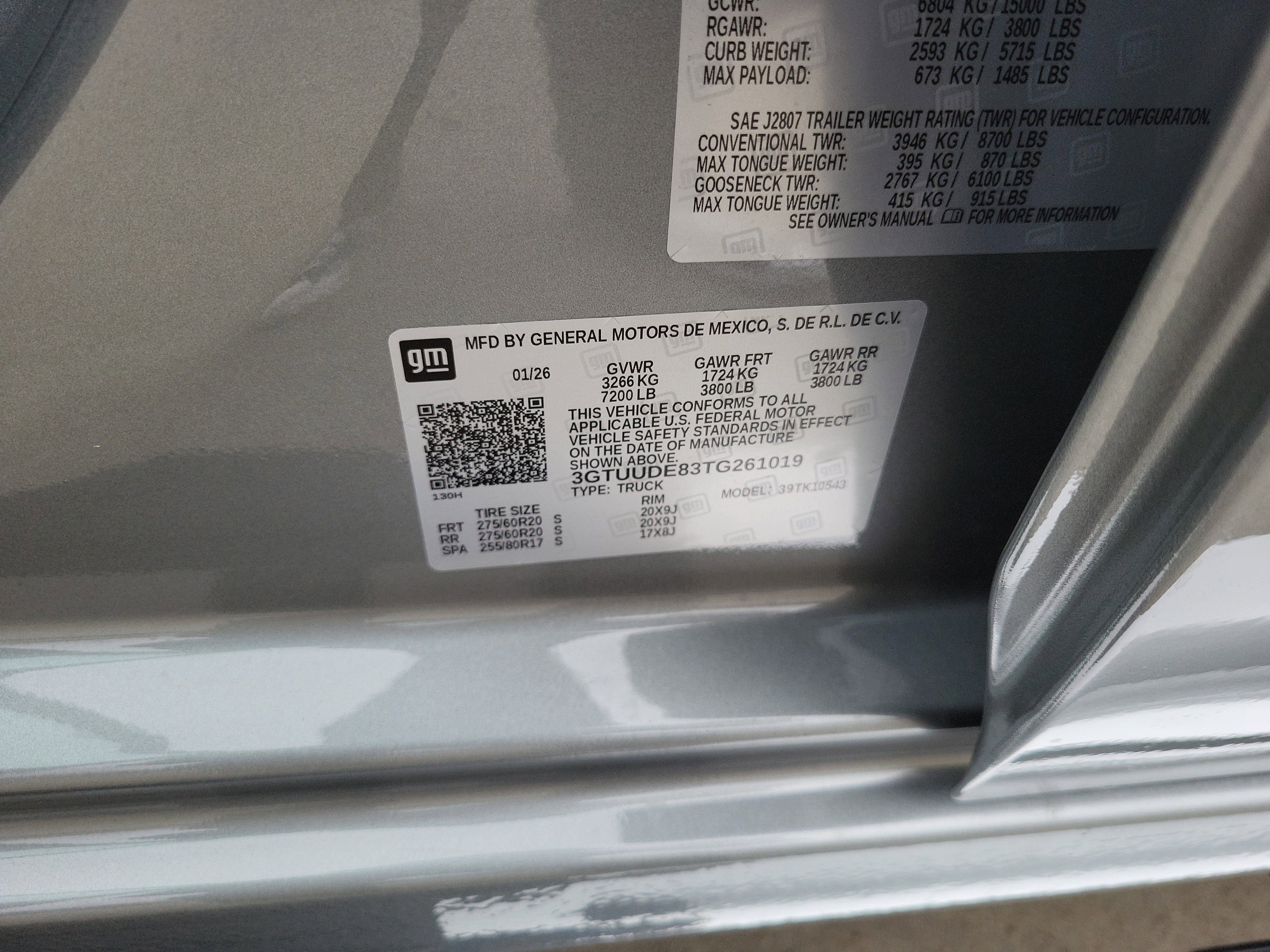 2026 GMC Sierra 1500 SLT