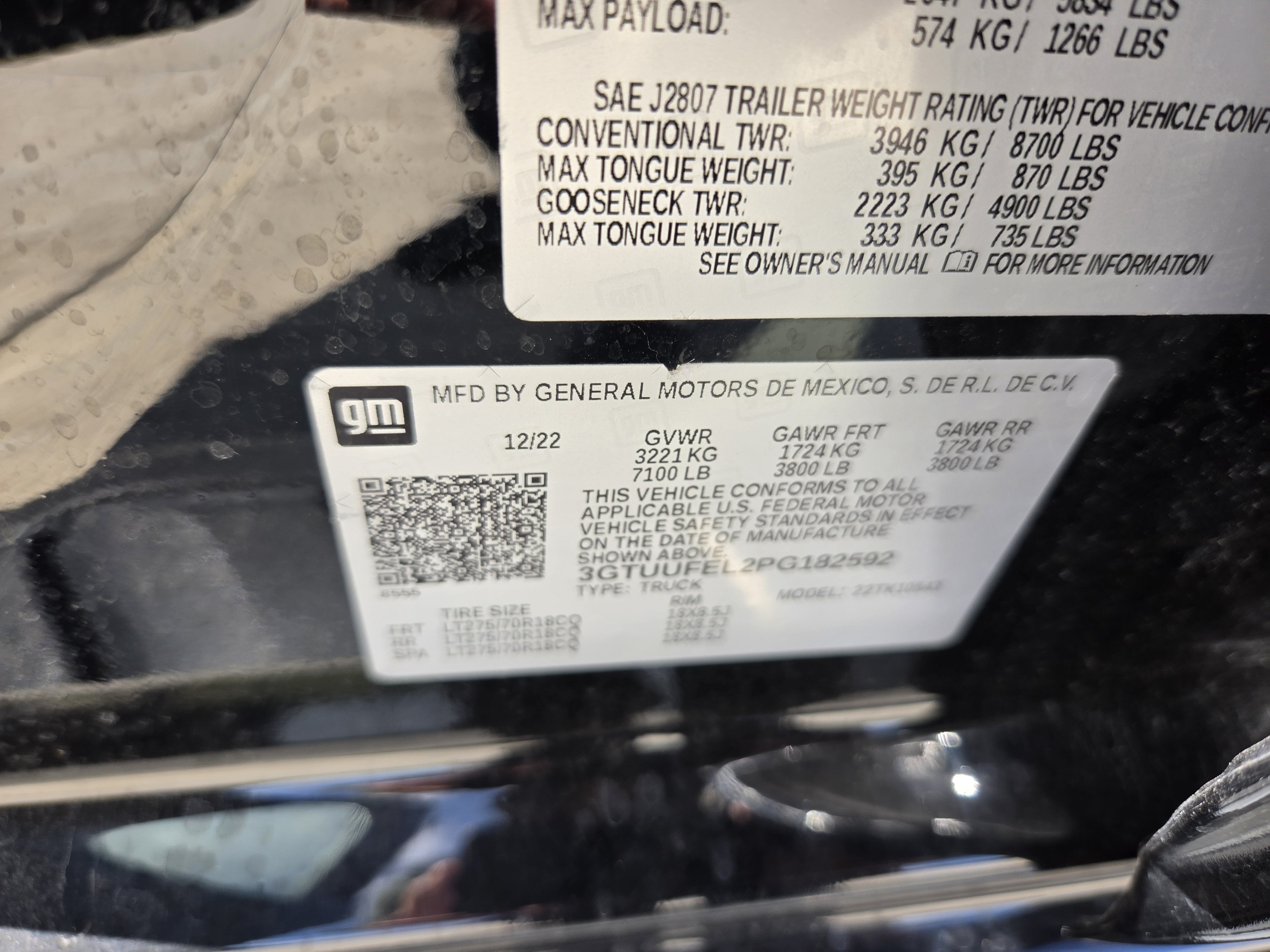 2023 GMC Sierra 1500 AT4X