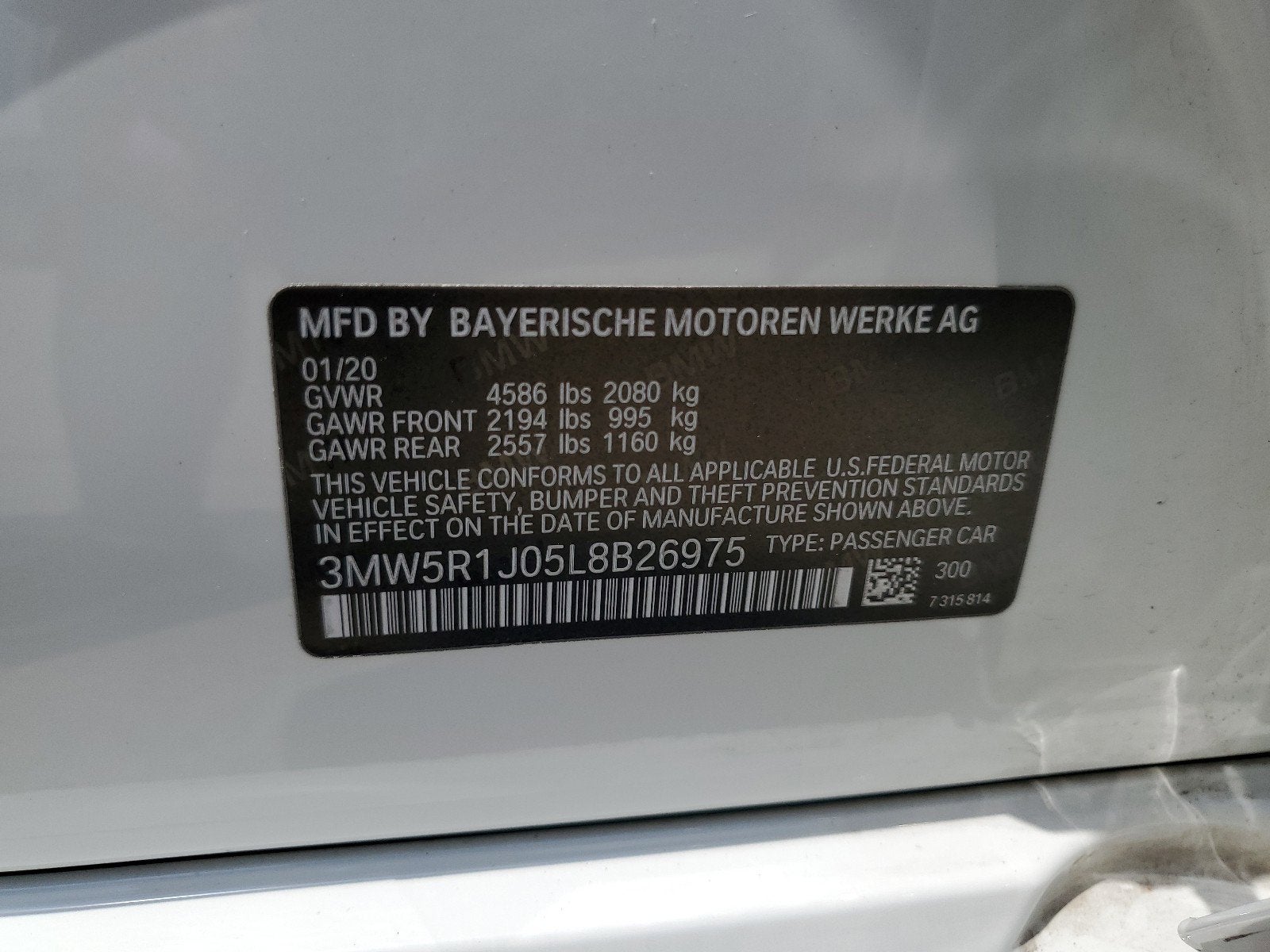 2020 BMW 3 Series 330i