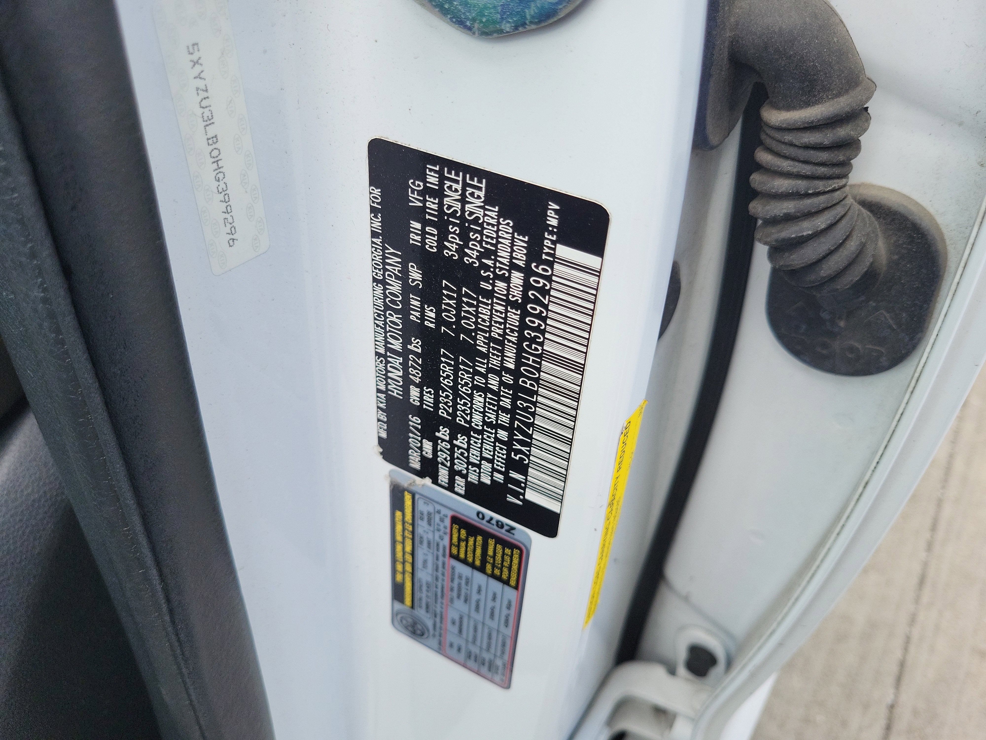 2017 Hyundai Santa Fe Sport 2.4L