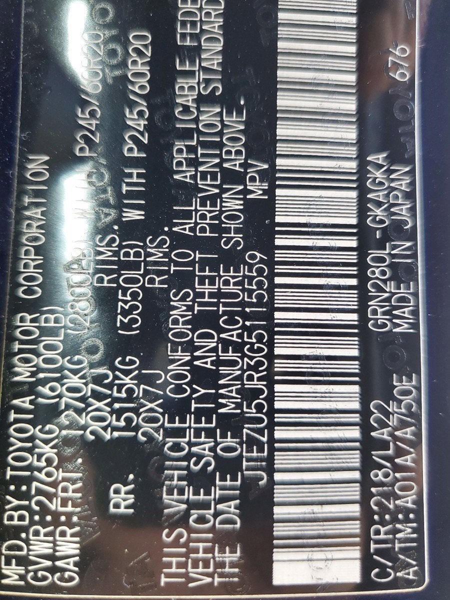 2016 Toyota 4Runner SR5